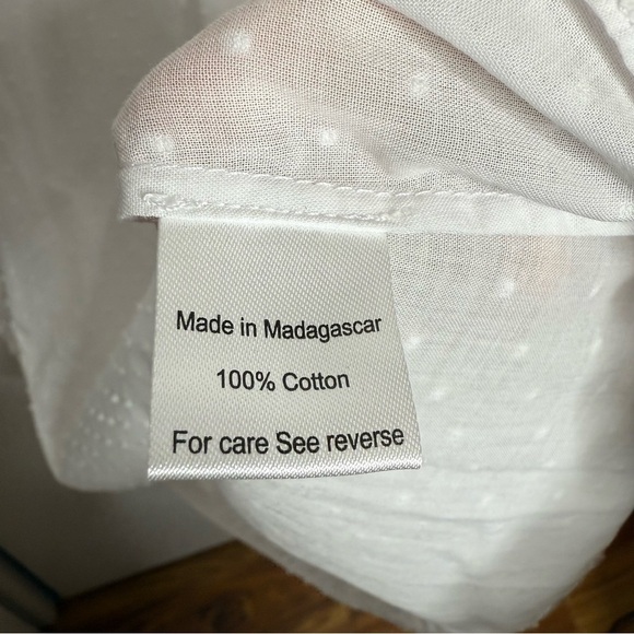 Hill House The Nap Dress White Swiss Dot NWT XS Smocked - Picture 6 of 10